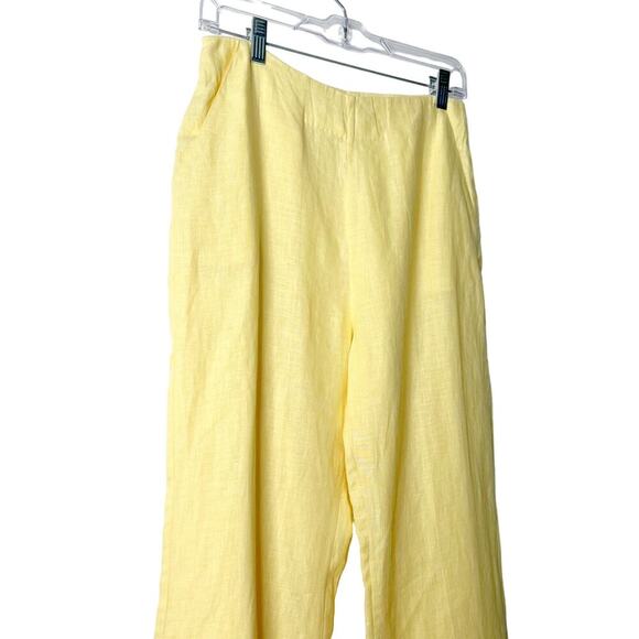 Alix of Bohemia Charlie Butter Linen Pant Yellow Size Small NEW - Picture 6 of 11